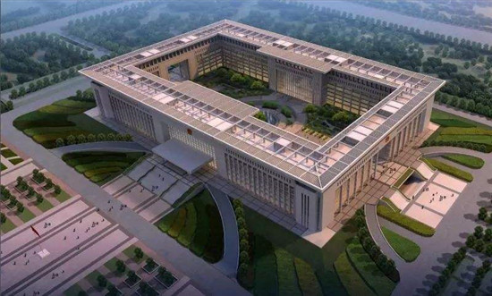 鷹潭市委市政府辦公大樓